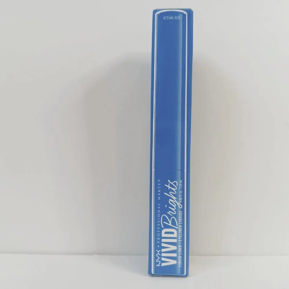 NYX Cobalt Crush Vivid Brights Matte Liquid Eyeliner 0.06 fl. oz /2.0 mL VBLL05